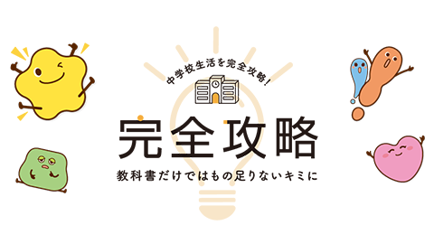 文理の中学生向け教材 - 「完全攻略 学年・領域別」